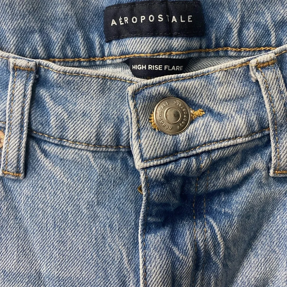 Aeropostale high rise flare jeans size 6R - Picture 7 of 8
